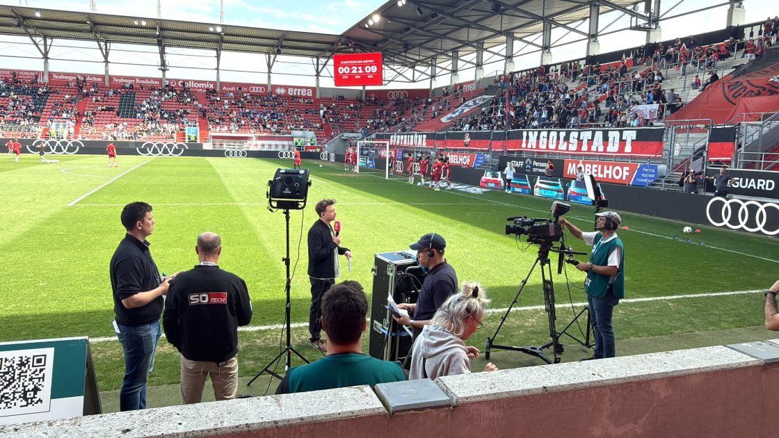 Deniz Uysal vor Ort beim FC Ingolstadt im Audi Sportpark